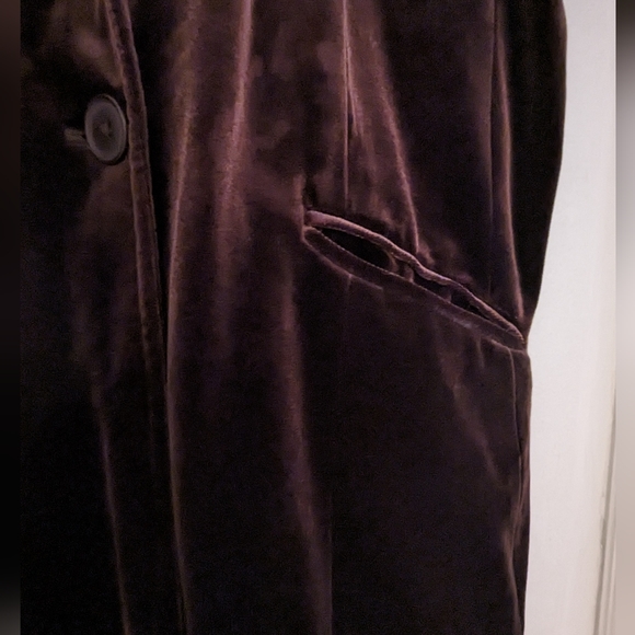 Coldwater Creek velvet waistcoat - Picture 3 of 3